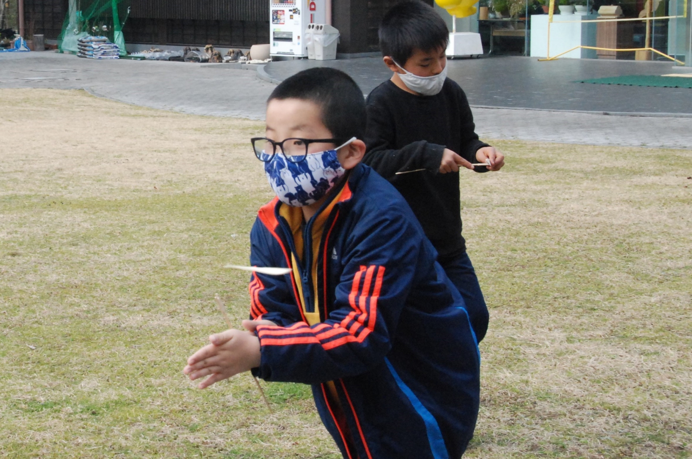 竹トンボづくり・遊び